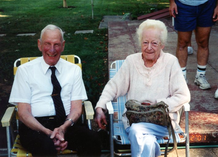 Earl Bossert and Eleanor Harner