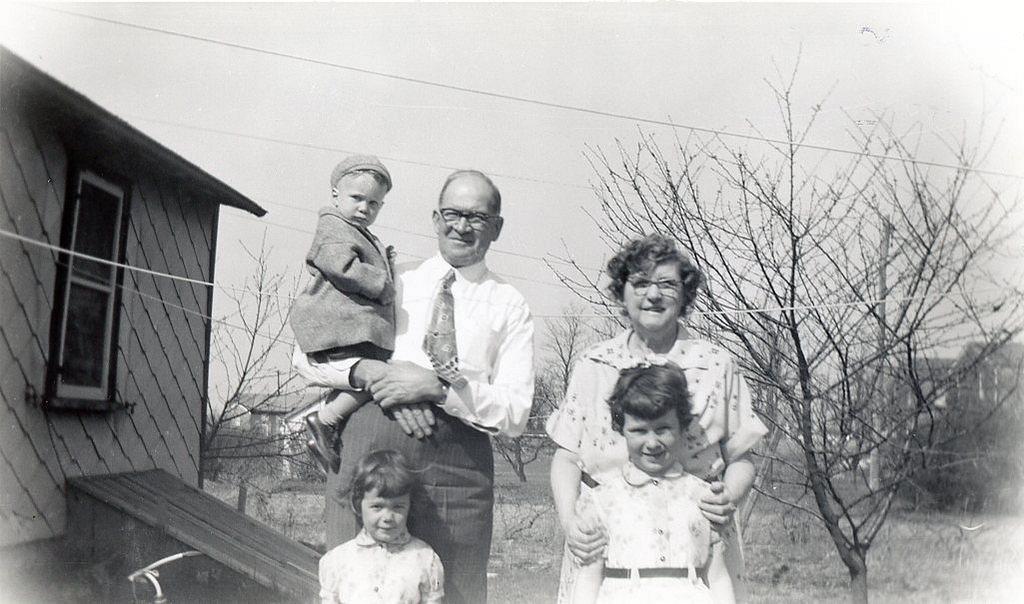 Bob Nase, Norman Nyce, Kathy Nase, Elsie Nyce and Nancy Nase