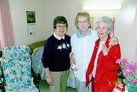 Jane (Nyce) Nase, Helen (Nyce) Stuart, Gladys Nyce